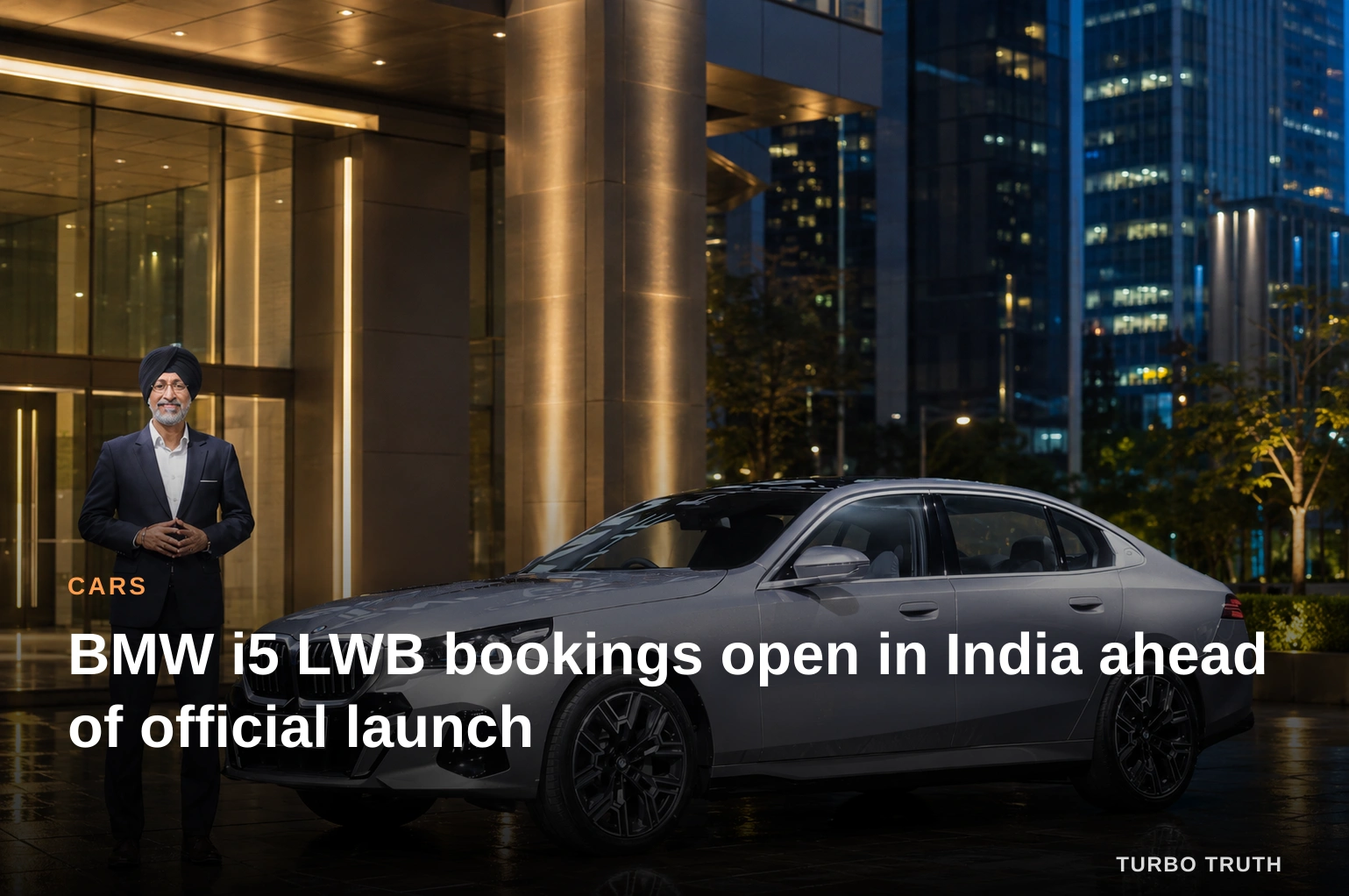 BMW i5 LWB bookings open in India ahead of official launch