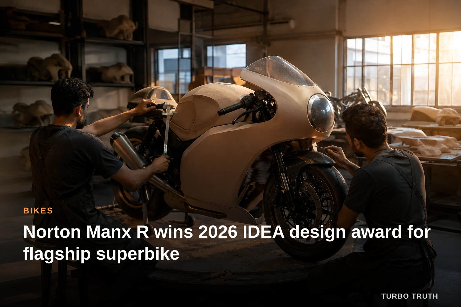 Norton Manx R wins 2026 IDEA design award for flagship superbike