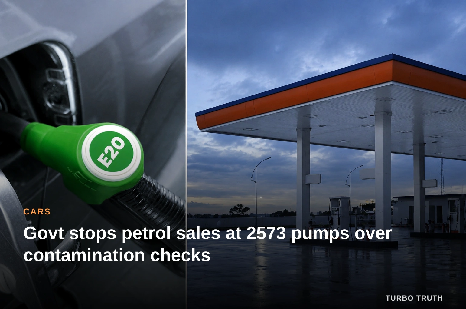 Govt stops petrol sales at 2573 pumps over contamination checks