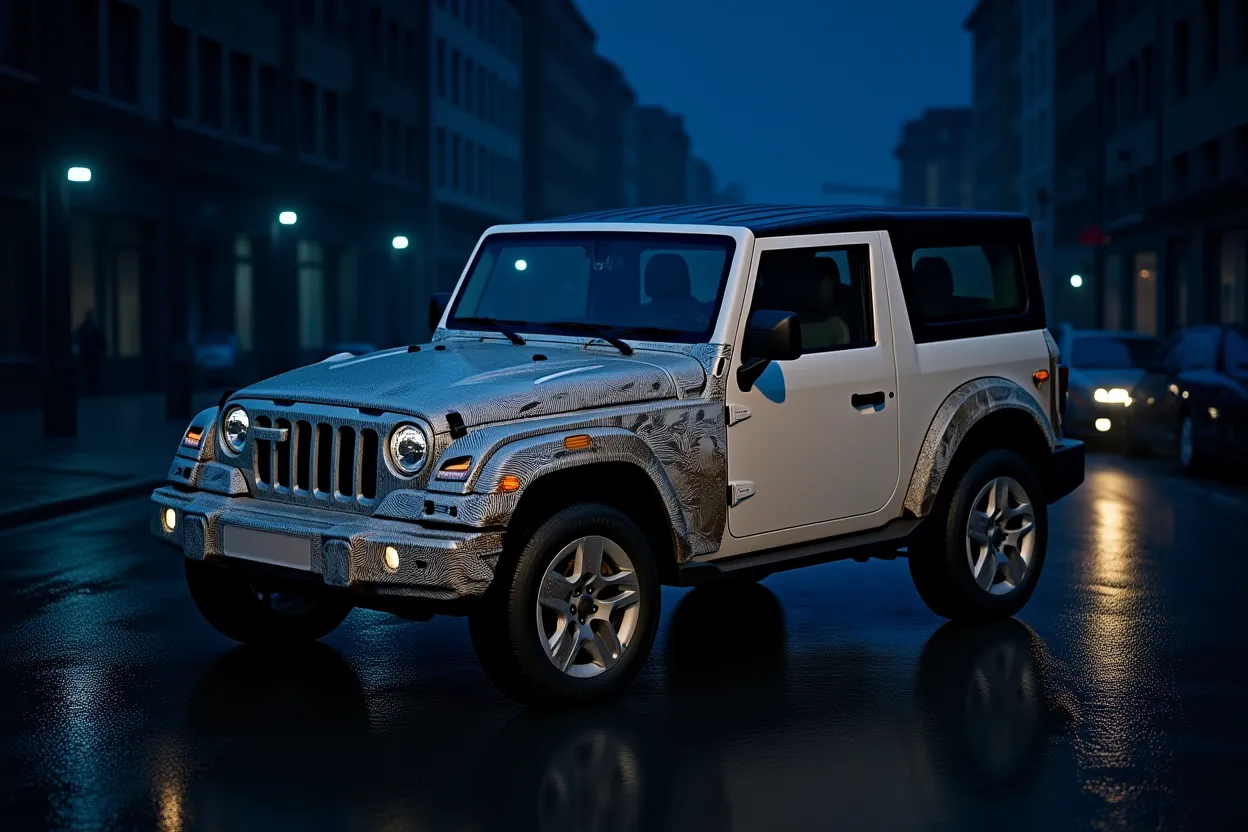 Mahindra Thar 3 Door Facelift Price And New Grille Details