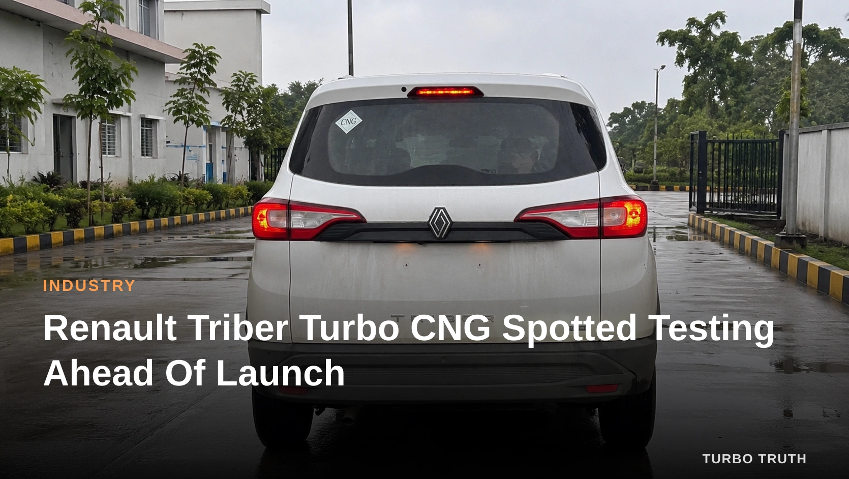 Renault Triber Turbo CNG Spotted Testing Ahead Of Launch