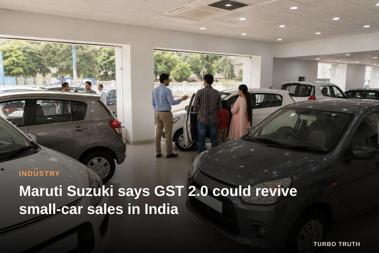 Maruti Suzuki says GST 2.0 could revive small-car sales in India