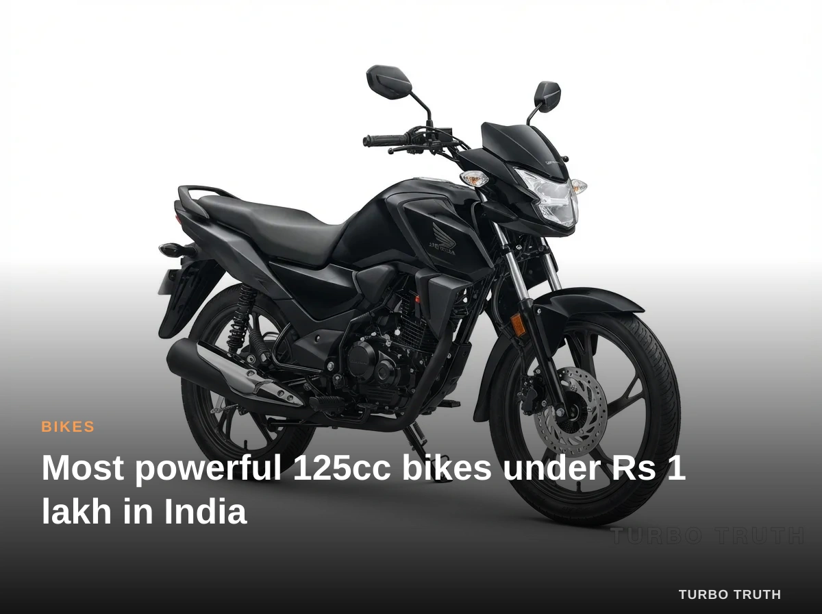Most powerful 125cc bikes under Rs 1 lakh in India