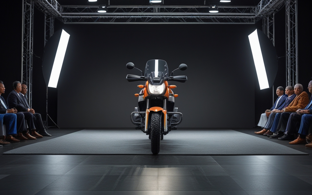 RE Himalayan 440 Spied At Dealer Before Launch – Tripper Screen