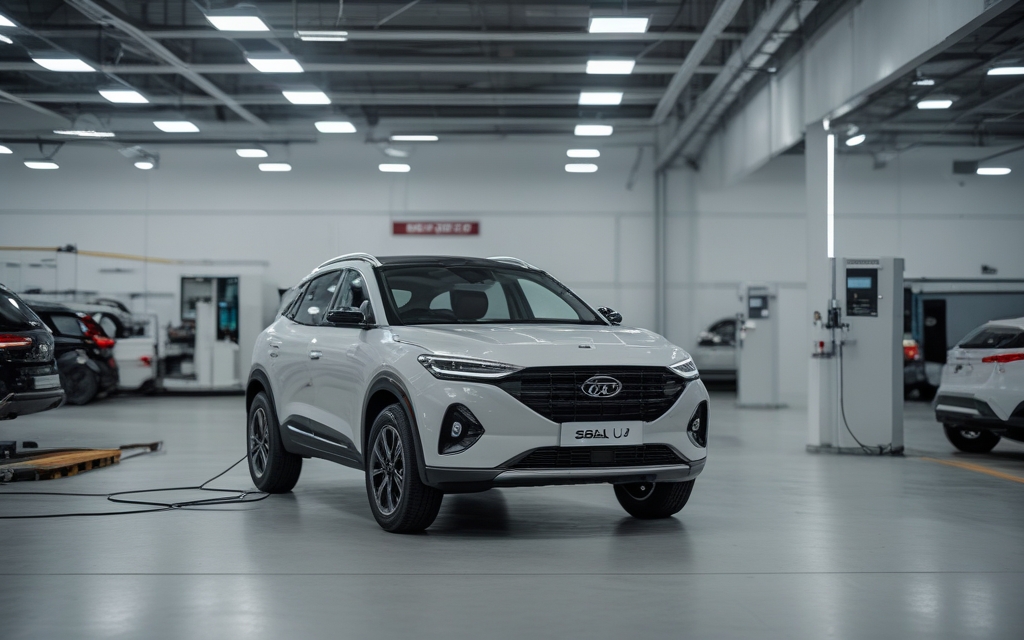 BYD Seal U plug-in hybrid SUV spotted range-testing in India