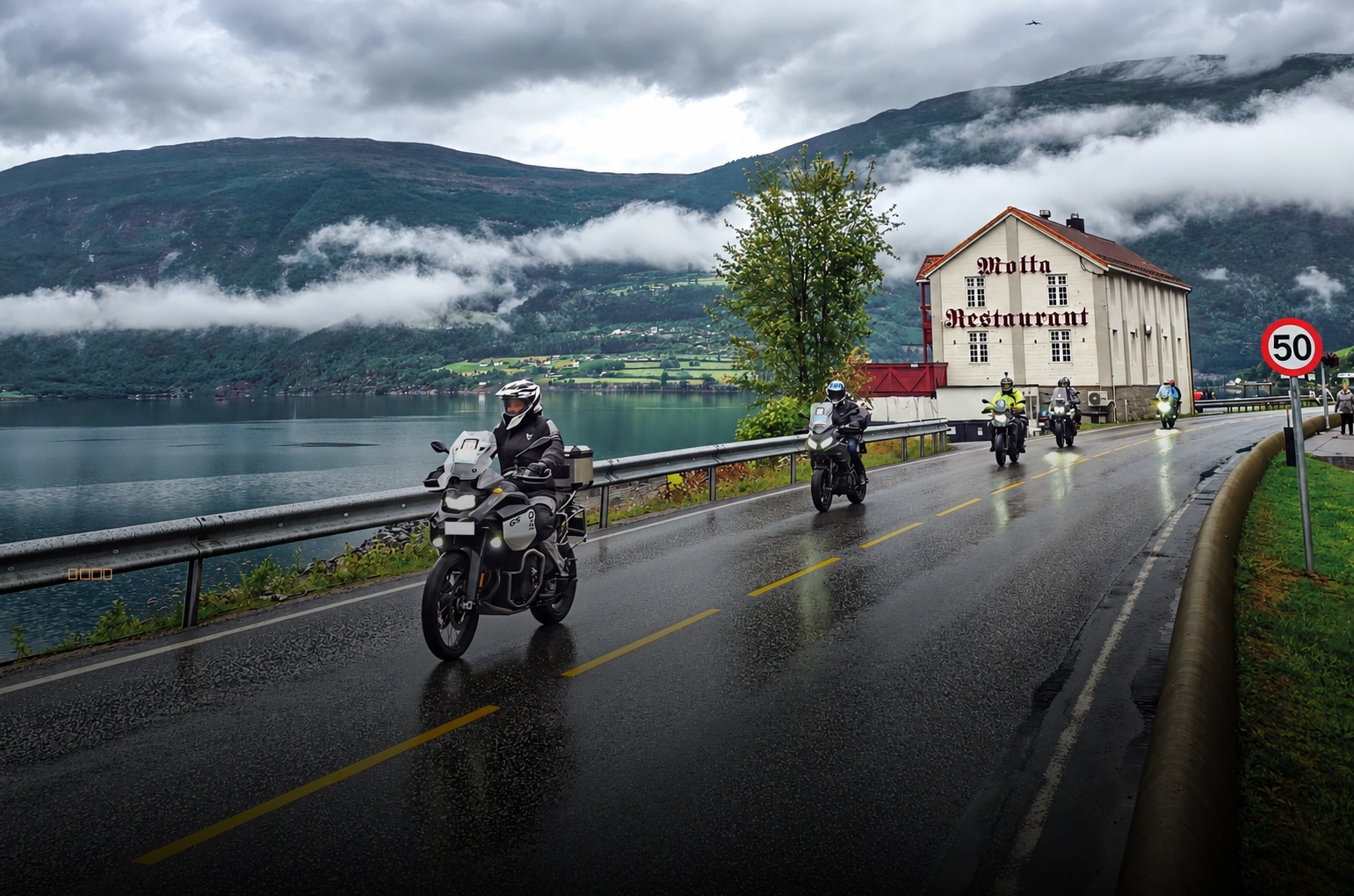 MotoRover Norway road trip convoy details and route