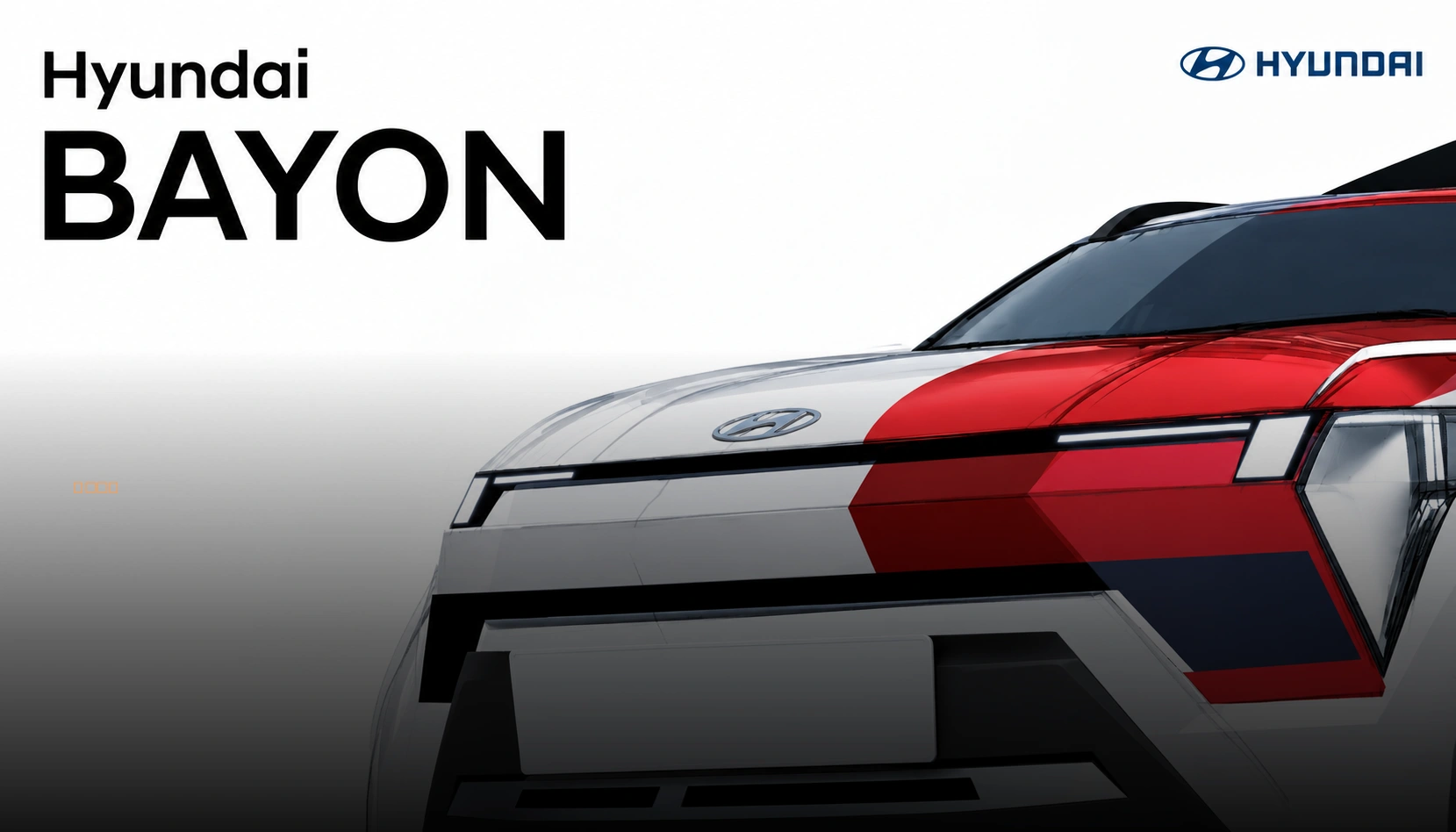 Hyundai Bayon SUV Official Design Sketches Revealed In India