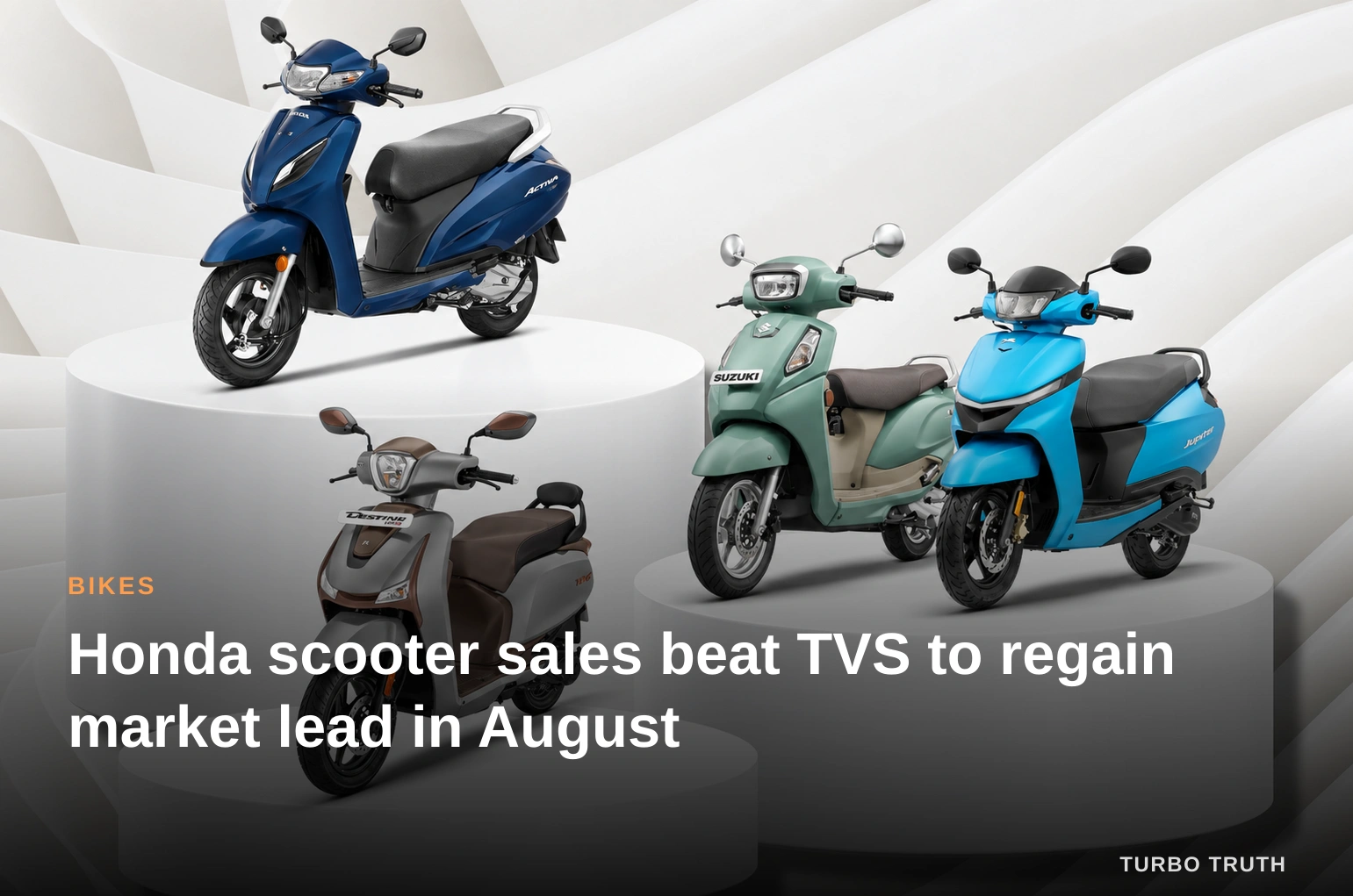 Honda scooter sales beat TVS to regain market lead in August