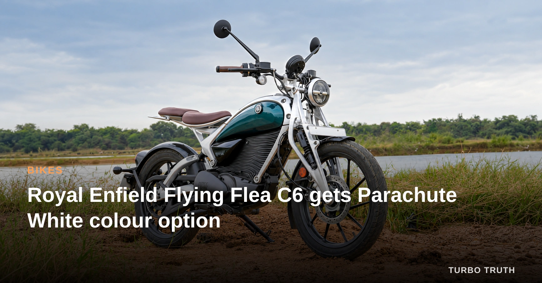 Royal Enfield Flying Flea C6 gets Parachute White colour option