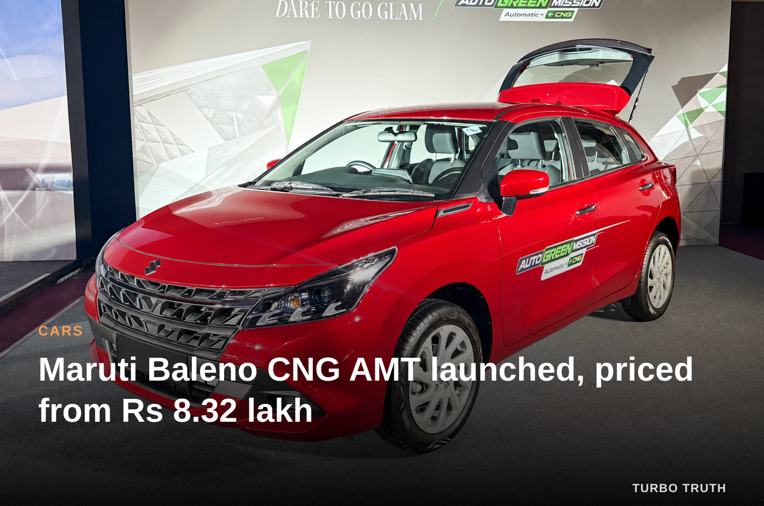 Maruti Baleno CNG AMT launched, priced from Rs 8.32 lakh