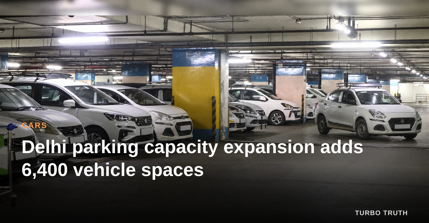 Delhi parking capacity expansion adds 6,400 vehicle spaces