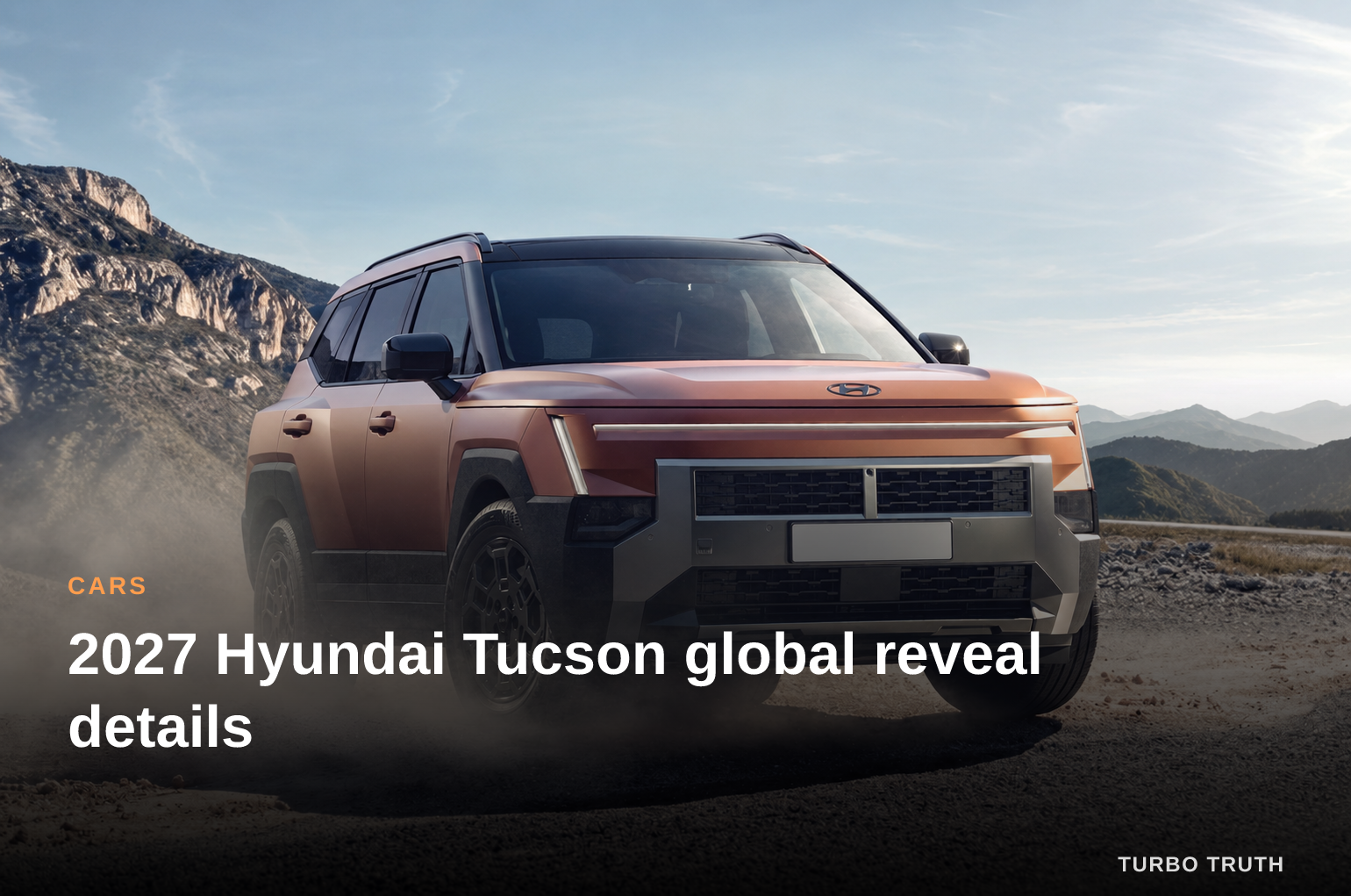 2027 Hyundai Tucson global reveal details
