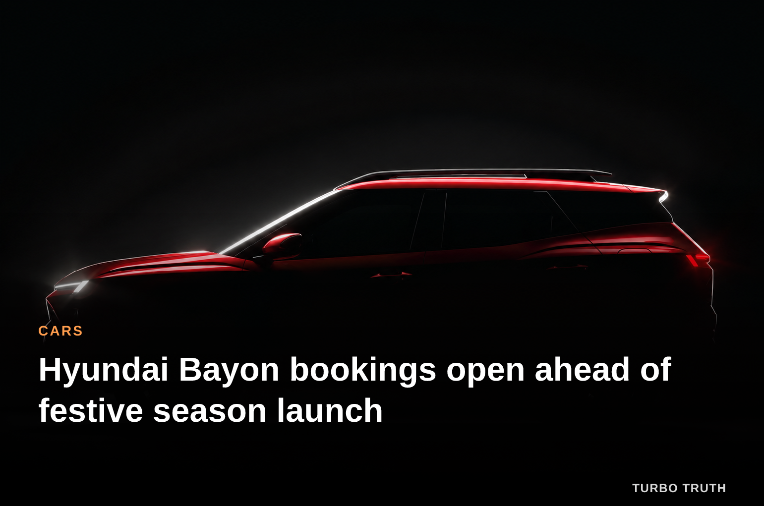 Hyundai Bayon bookings open ahead of festive season launch
