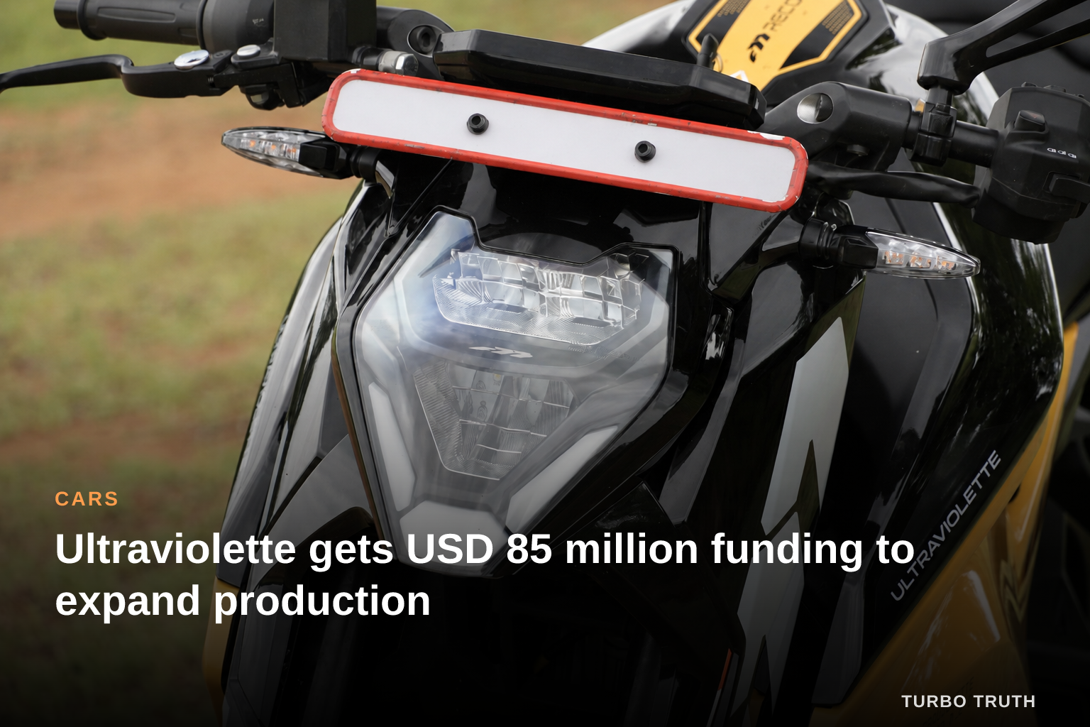 Ultraviolette gets USD 85 million funding to expand production