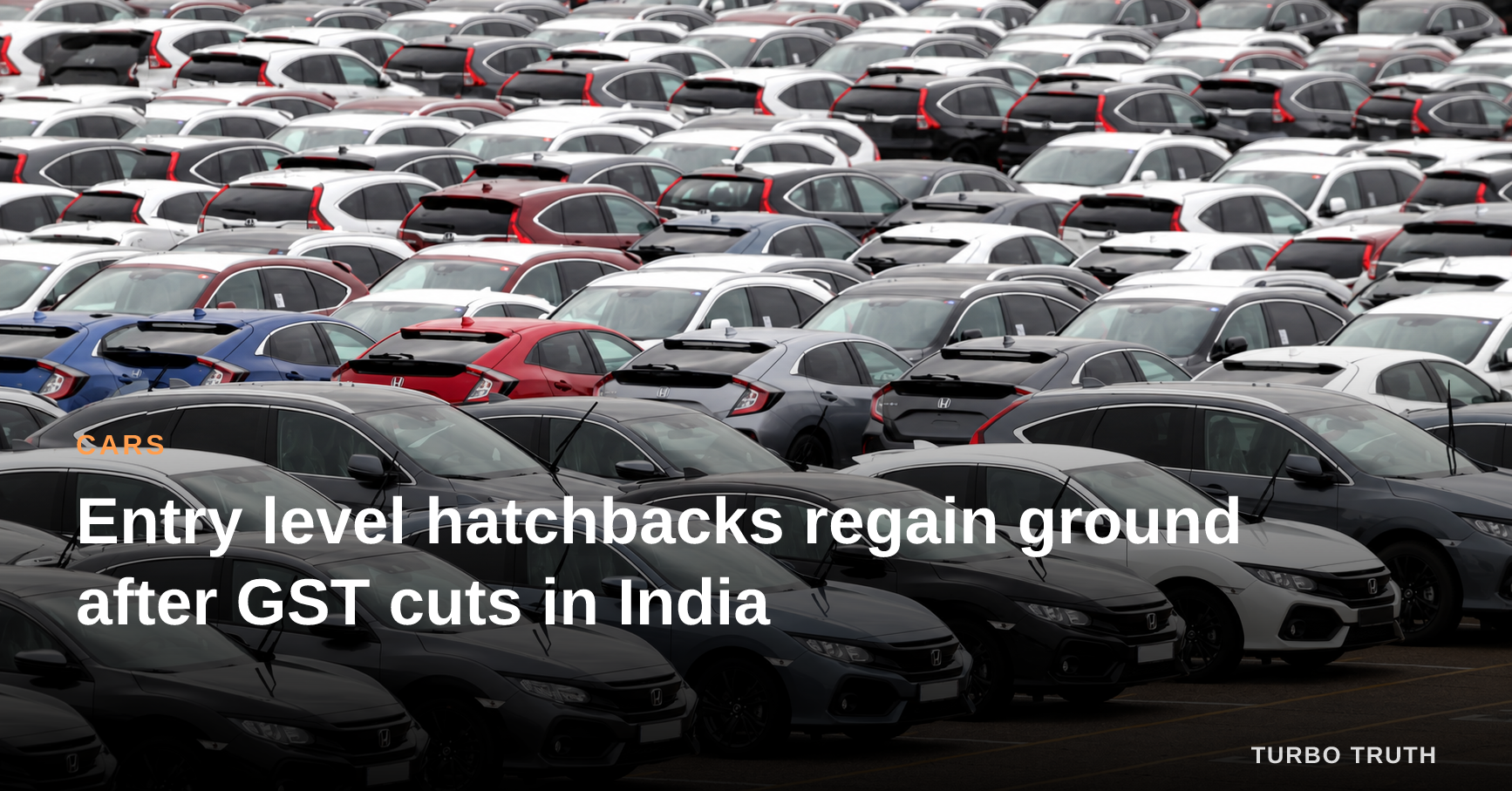 Entry level hatchbacks regain ground after GST cuts in India