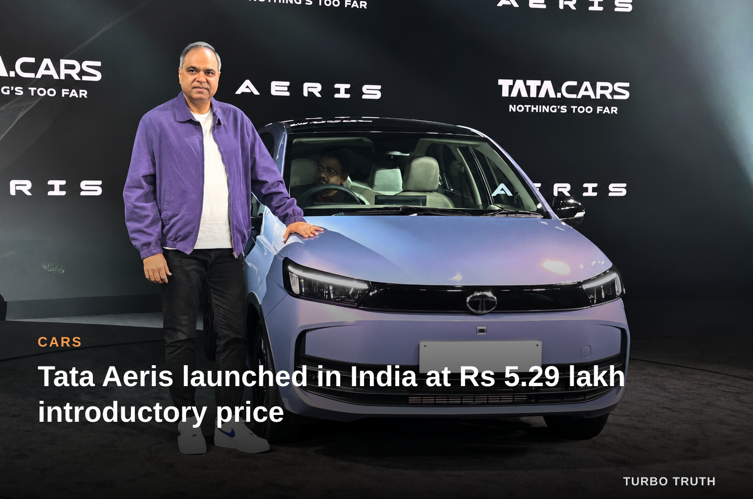 Tata Aeris launched in India at Rs 5.29 lakh introductory price