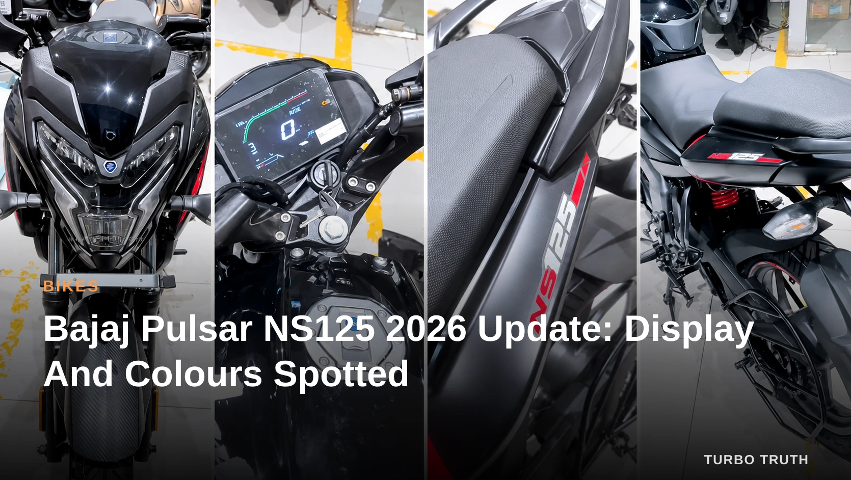 Bajaj Pulsar NS125 2026 Update: Display And Colours Spotted