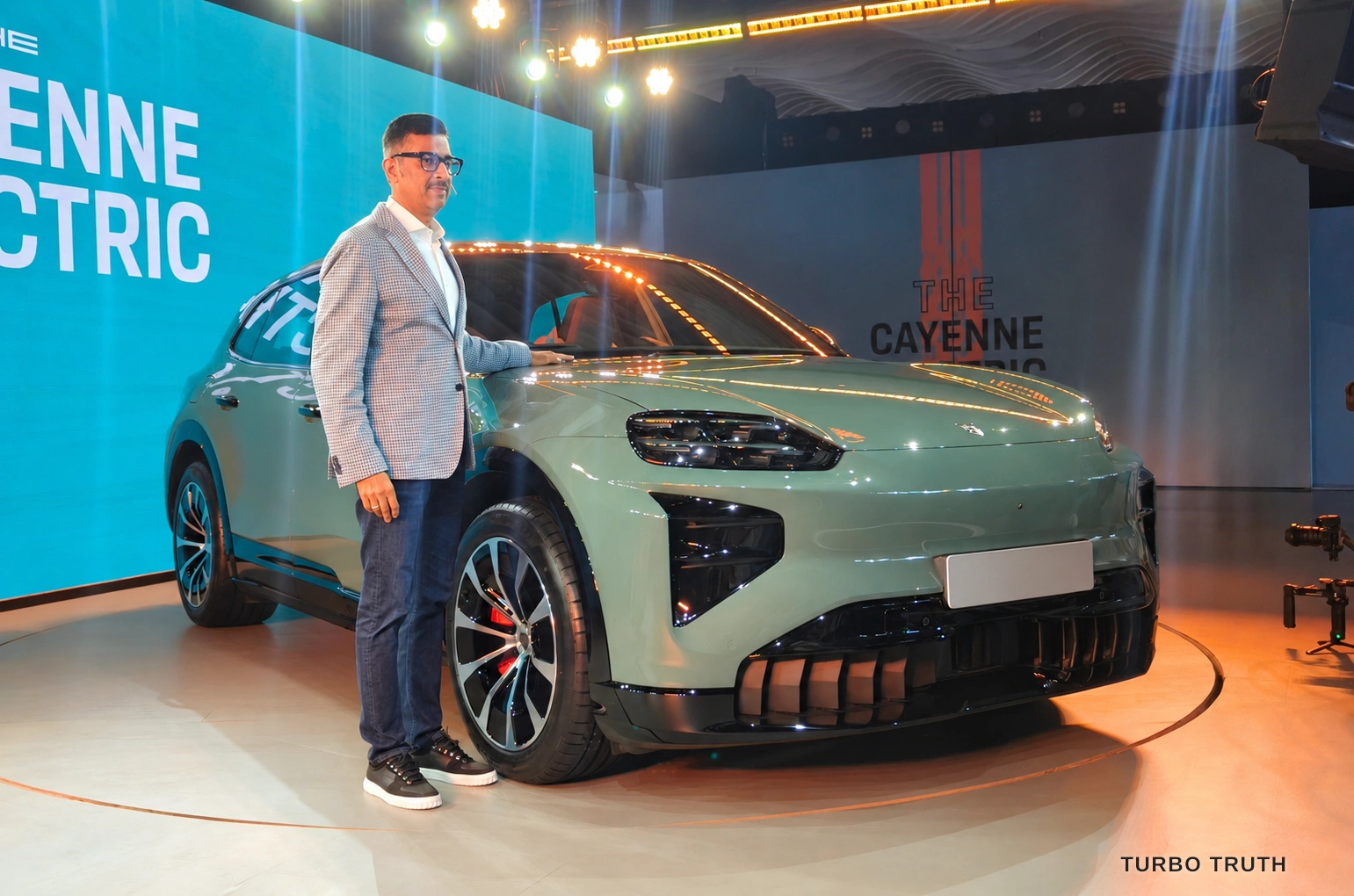 Porsche Cayenne Electric makes India debut at Rs 1.77 crore